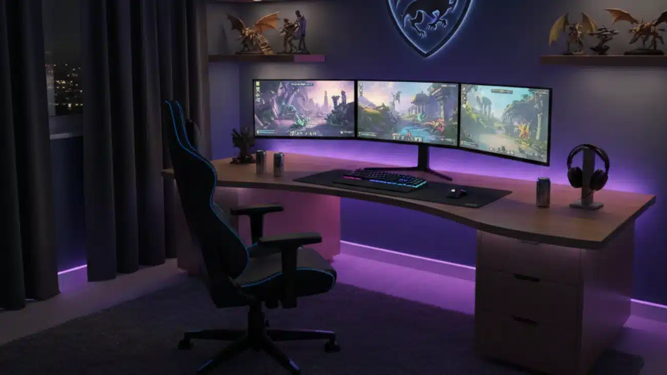 Gaming-Stuhl und Tisch perfekt aufeinander abstimmen: So vermeidest du Rückenschmerzen